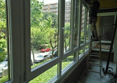 ventanas de aluminio en la esquerra de l eixample barcelona