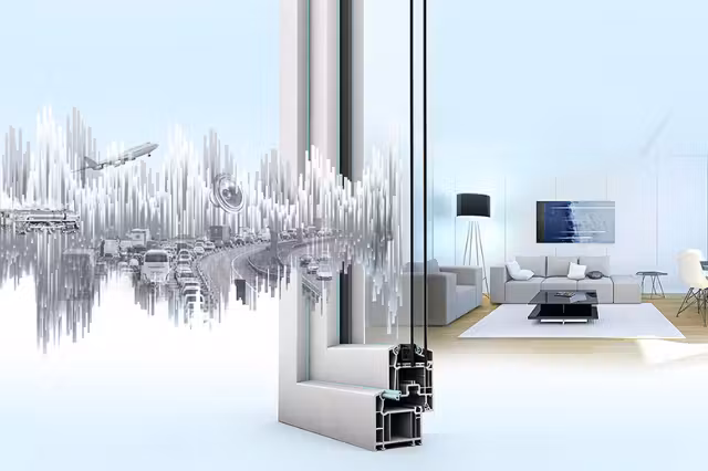 aislamiento termico y acustico con carpinteria de PVC Barcelona